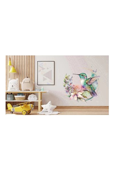 BV Decorative sticker, Hummingbird Bird, Multicolor, 61 cm, 1271STK-3