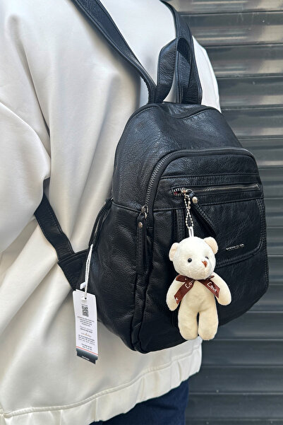 Just Polo Black Original Imported Loose Eye Waterproof Backpack Ultra Light