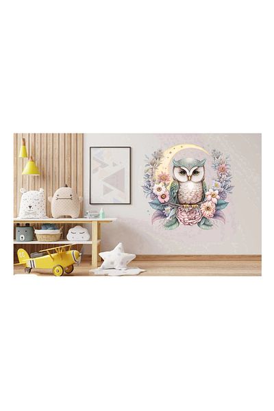 BV Decorative sticker, Owl, Multicolor, 62 cm, 1296STK