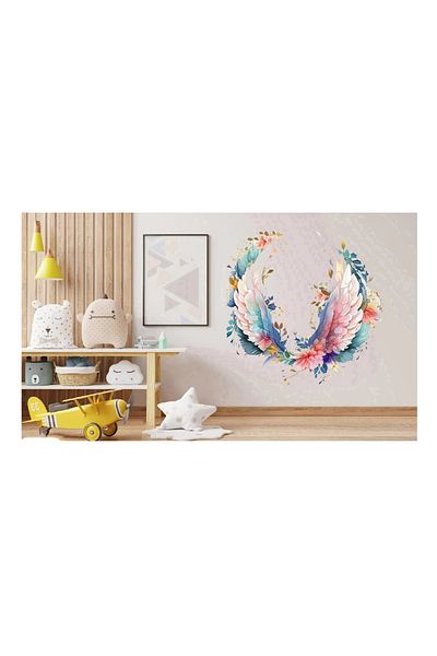 BV Decorative sticker, Wings, Multicolor, 62 cm, 1355STK-13