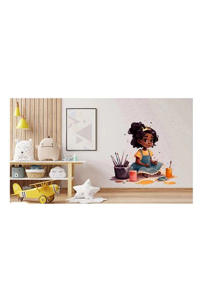 BV Decorative sticker, Little Princess, Multicolor, 63 cm, 1282STK-6
