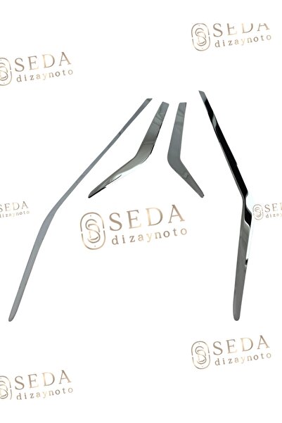 Seda Dizayn Oto Skoda Super B 3 B7 SD 2015 > Yan Kapı Çıtası 4 Prç.P. Çelik