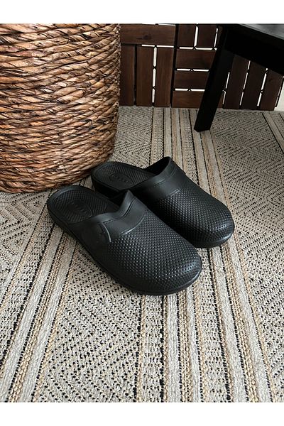 Behtah Kundura Closed Front Non-Slip Flexible Soft Balcony Bathroom Garden Toilet Slippers Paid Military Service