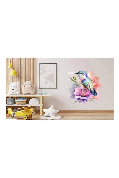 BV Decorative sticker, Hummingbird Bird, Multicolor, 62 cm, 1271STK