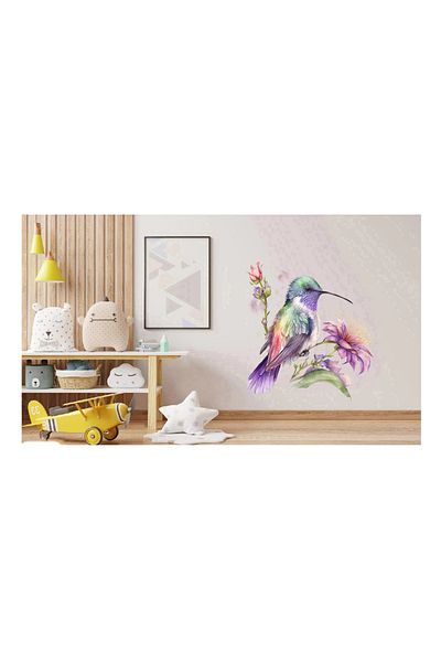 BV Decorative sticker, Hummingbird Bird, Multicolor, 62 cm, 1271STK-2