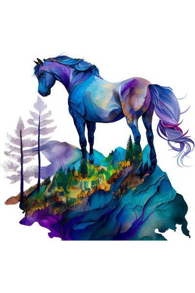 BV Sticker decorativ, Cal, Multicolor, 62 cm, 1259STK