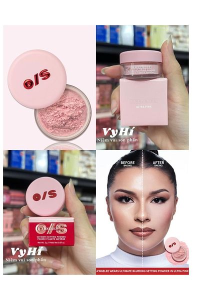 ONE SIZE by Patrick OS One Size Ultimate Setting Powder in Ultra Pink 2g