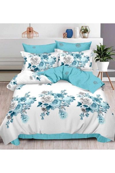 Pucioasa Double bed linen, Finet, Pucioasa, 6 pieces, Sheet 230x250 cm
