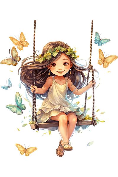 BV Decorative sticker, Little Princess, Multicolor, 69 cm, 1268STK-2