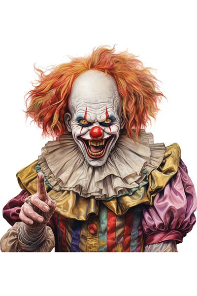 BV Decorative sticker, Horror, Multicolor, 63 cm, 1321STK-15