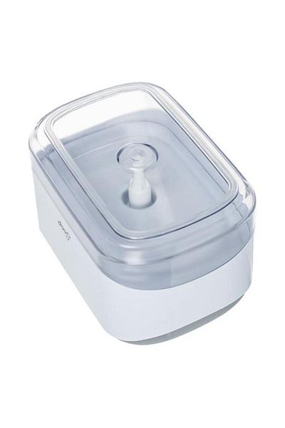 OEM Dozator Detergent cu Suport Burete, Alb Gri, 14x10x8cm