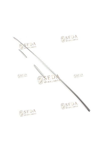 Seda Dizayn Oto VW Passat B8 SD 2015 > 2019 Ön Tampon Alt Çıtası 3 Prç.P. Çelik