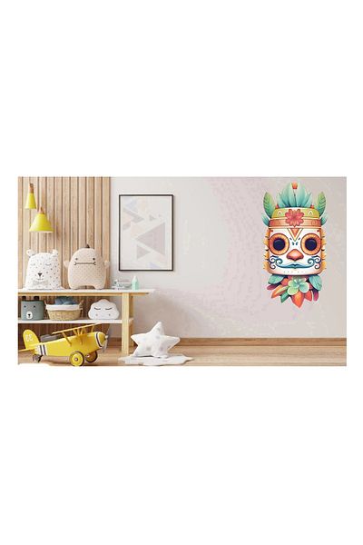 BV Decorative sticker, Mask, Multicolor, 90 cm, 1288STK-6