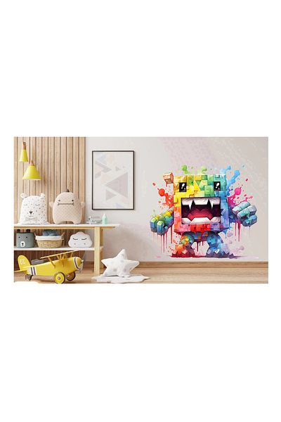 BV Decorative sticker, Minecraft, Multicolor, 1376STK-14