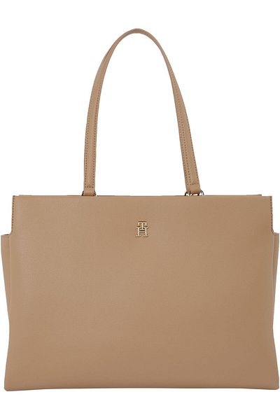 Tommy Hilfiger Tommy Hilfiger TH Legacy Tote M Safari Canvas