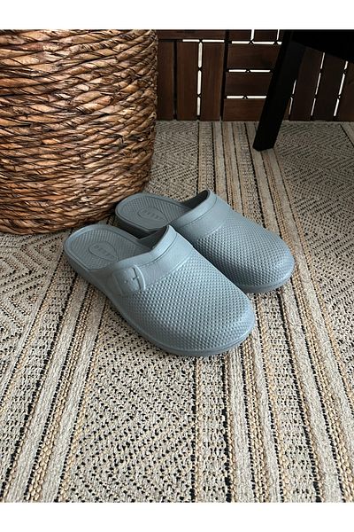 Behtah Kundura Closed Front Non-Slip Flexible Soft Balcony Bathroom Garden Toilet Slippers Paid Military Service
