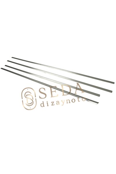 Seda Dizayn Oto Toyota Corolla HB /SD 1998 > 2003 Cam Çıtası 4 Prç.P. Çelik