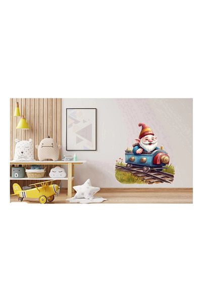 BV Decorative sticker, Happy Gnome, Multicolor, 60 cm, 1247STK-2