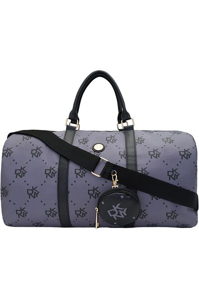 Dkny STREET CRED Gym Bag, Sports Bag with Waterproof Pocket for Wet Towels, Workout Outdoor, Overnight an