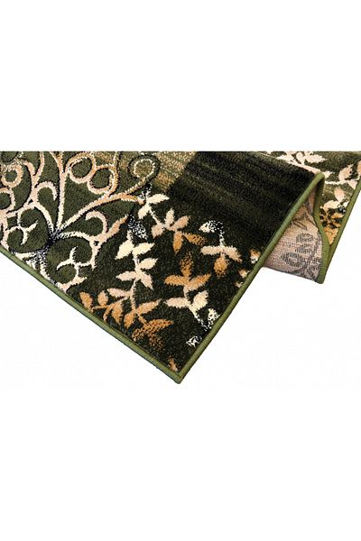 Lotos Carpet Covorexpert 1521-310, Various Sizes, Green, 8 Mm Thread, Anti-Allergic, Living Room, Bedroom