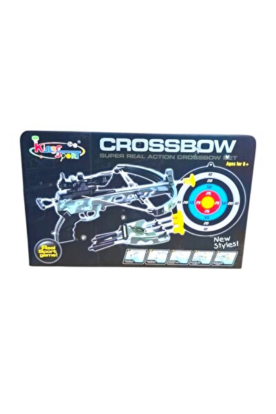 Sunman SEÇTİM ALDIM CROSSBOW ASKERİ OK SETİ 35881L SADAKLI HEDEFLİ 6+