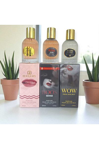 BOSS Boss Lips Wow Boss Sense Hair Mist Pack 3 150ml