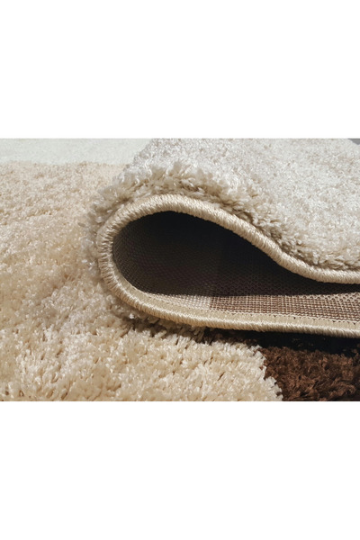 Fantasy Carpet 12518-19, Beige, Brown, Thread 30 Mm, Anti-allergic, Living Room