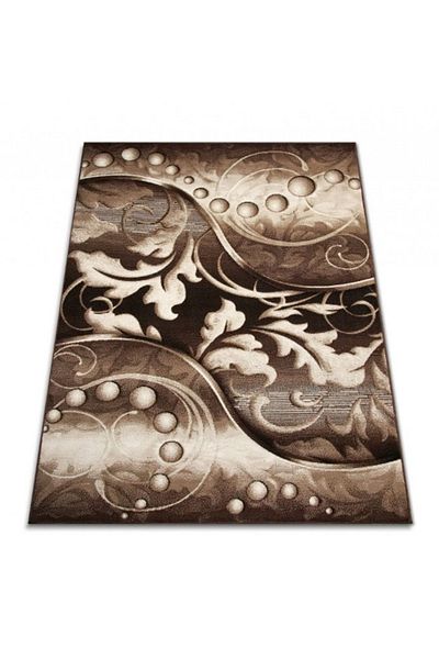 Luna Carpet Covorexpert 1812-12, 140 x 200 cm, Brown, 6 mm thread, Anti-allergic, Living room, Bedroom