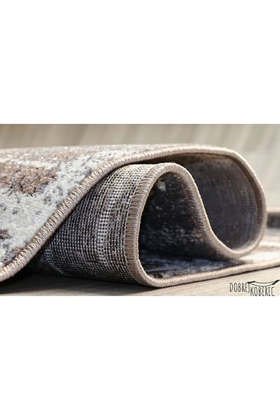 Mira Carpet Covorexpert 24037-123, 200 x 300 cm, Gray, Brown, 6 mm thread, Anti-allergic, Living room, Bedroom