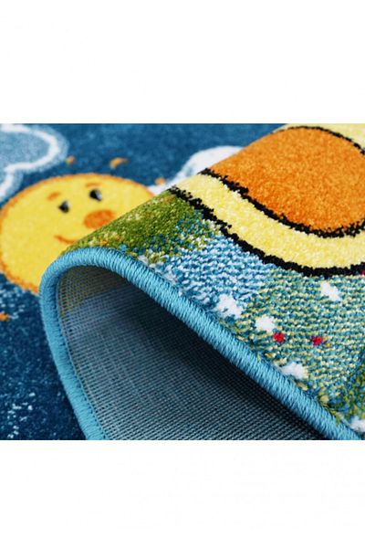 Kolibri Children's Room Carpet Covorexpert Bear 11145-140, 160 x 230 cm, Multicolor, 9 mm Thread, Anti-Allergic