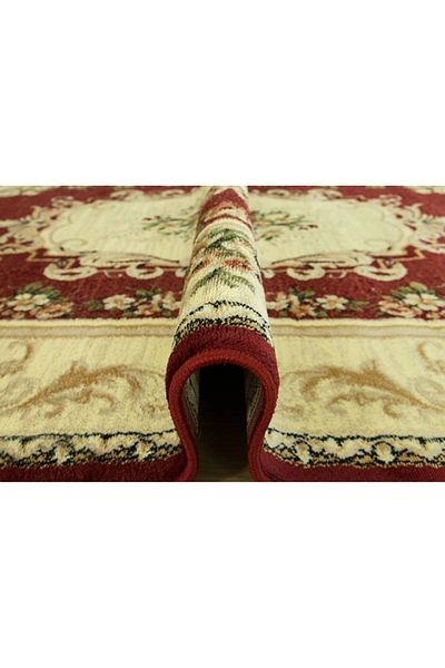 Covorexpert Carpet Lotos 535-210, 200 x 300 cm, Red, 8 mm thread, Anti-allergic, Living room, Bedroom