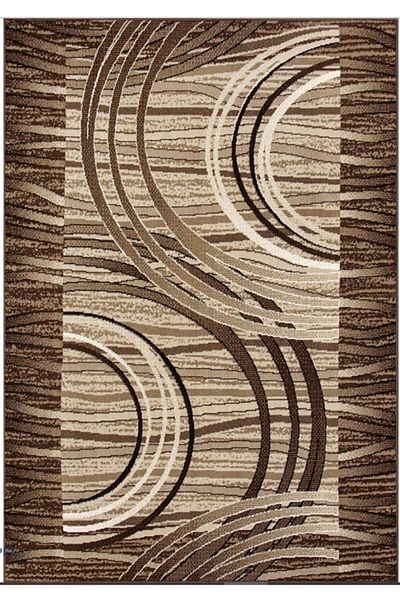 Luna Carpet Covorexpert 1816-12, 50 x 80 cm, Brown, 6 mm thread, Anti-allergic, Living room, Bedroom