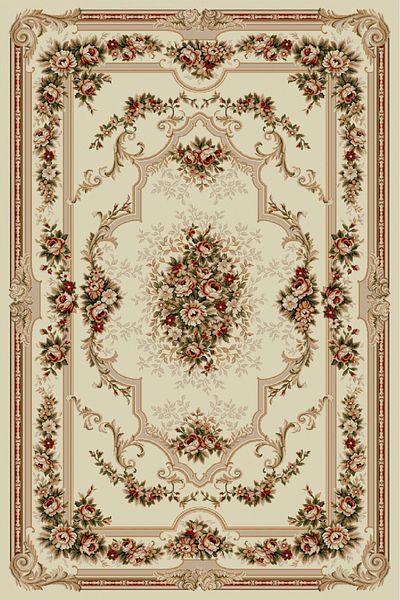 Lotos Carpet Covorexpert 574-100, Various Sizes, Beige, Cream, 8 Mm Thread, Anti-Allergic, Living Room, Bedroom