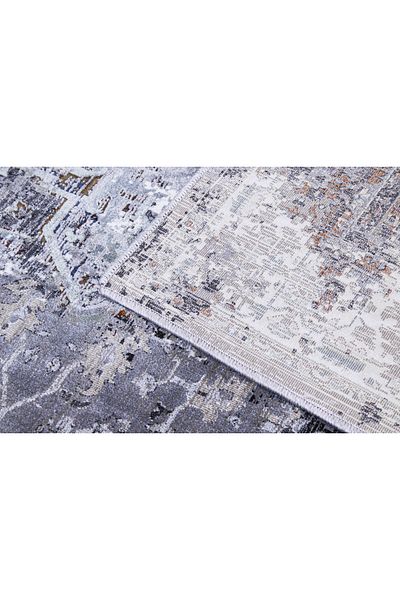 Virgo Premium Egyptian Carpet Covorexpert 8020E, 200 x 285 cm, Grey, 7 mm Thread, Anti-Allergic, Living Room