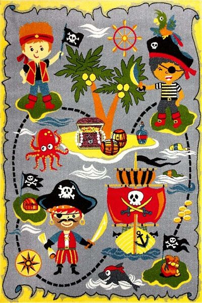 Kolibri Children's Room Carpet Covorexpert 11060-190, Various Sizes, Multicolor, 9 Mm Thread, Anti-Allergic