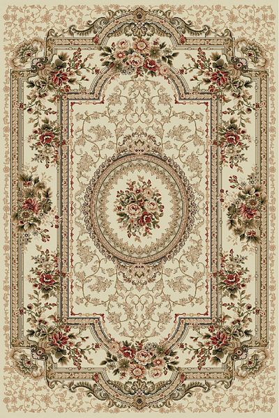 Lotos Carpet Covorexpert 571-100, Various Sizes, Beige, Cream, 8 Mm Thread, Anti-Allergic, Living Room, Bedroom