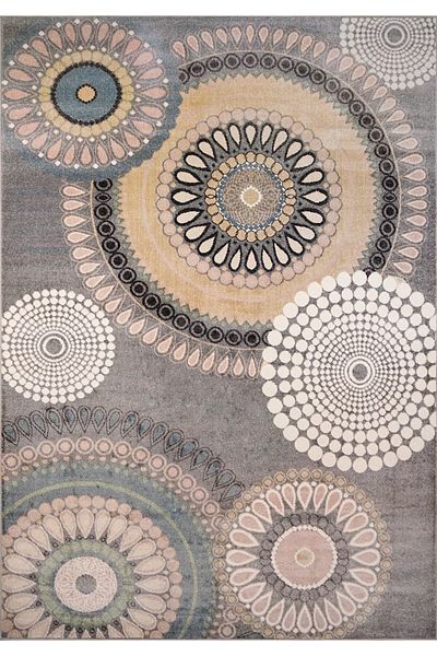 Dream Carpet Covorexpert 18024-190, 160 x 230 cm, Gray, 8 mm thread, Anti-allergic, Living room, Bedroom