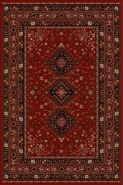 Lotos Carpet Covorexpert 1531-220, 200 x 300 cm, Grena, Red, 8 mm thread, Antiallergic, Living room