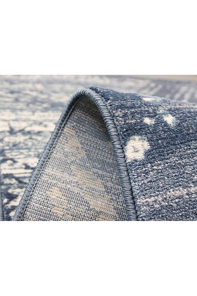 Toscana Covor Premium Egiptean Covorexpert 4L, 120 x 200 cm, Albastru, Gri, Fir 10 mm, Antialergic