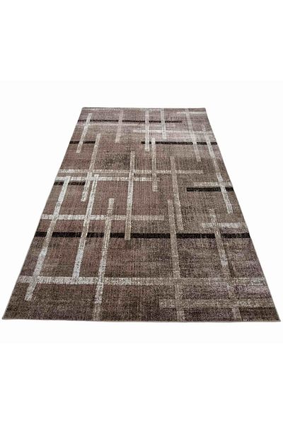 Mira Carpet Covorexpert 24009-133, 100 x 200 cm, Brown, 6 mm thread, Anti-allergic, Living room, Bedroom