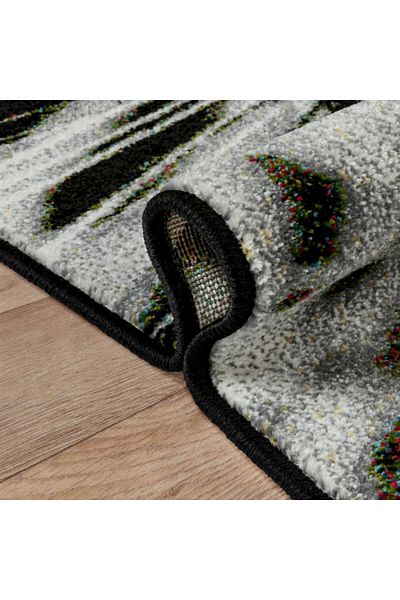 Kolibri Carpet Covorexpert Leopard 11122-190, 200 x 300 cm, Grey, Black, 9 mm thread, Anti-allergic, Living room