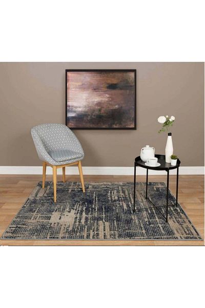 Anny Carpet Covorexpert 33015-891, 118 x 170 cm, Gray, Brown, 7 mm thread, Anti-allergic, Living room, Bedroom