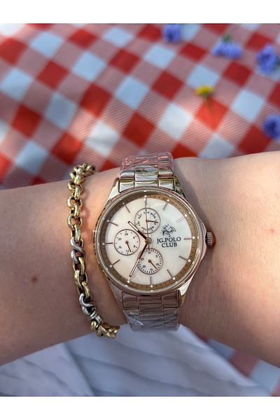 JG. Polo Club Jg.Polo Club Rose Gold Color Function Steel Color Do Not Change Women's Watch
