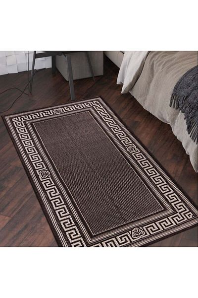 Covorexpert Jute Kitchen Rug, Natura 900-91, 200 x 300 cm, Brown, Living Room, Terrace
