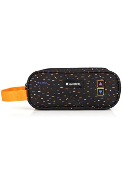 Gabol حقيبة ثلاثية افتراضية، أسود/أبيض، 22×9×9 سم، حقائب أدوات الزينة