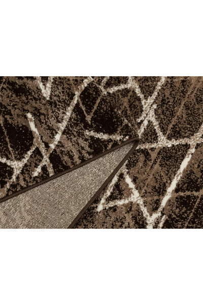 Mira Carpet 24032-430, Brown, 6 Mm Thread, Anti-Allergic, Living Room, Bedroom