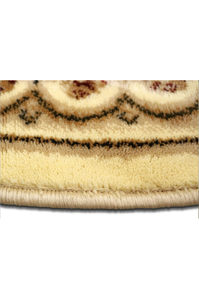 Lotos Carpet 539-100, Beige, Cream, 8 Mm Thread, Anti-Allergic, Living Room, Bedroom