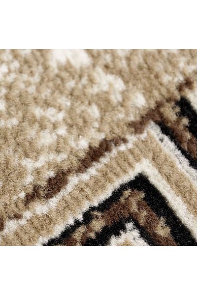 Luna Carpet Covorexpert 1815-12, 50 x 80 cm, Brown, 6 mm thread, Anti-allergic, Living room, Bedroom