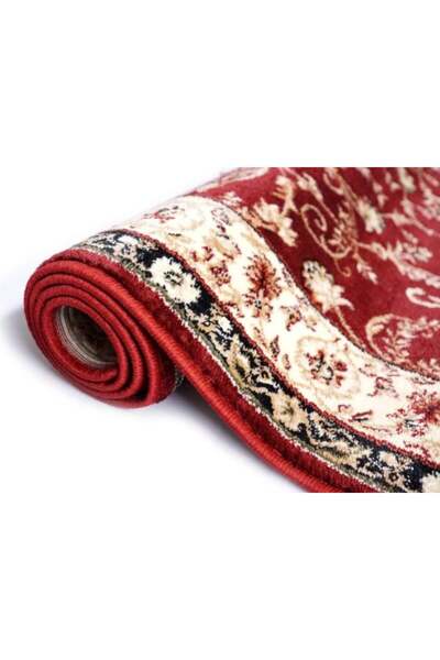 Lotos Carpet 523-210, Red, 8 Mm Thread, Anti-Allergic, Living Room, Bedroom