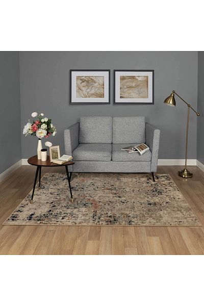 Anny Carpet Covorexpert 33016-106, Various Sizes, Gray, Brown, 7 Mm Thread, Anti-Allergic, Living Room, Bedroom